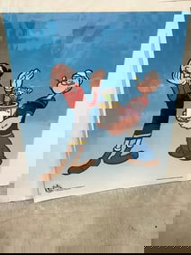 1999 Popeyes Cartoon Movie Cell (13.5inx16.5in)