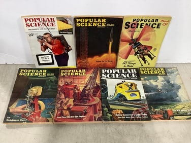 Vintage Popular Science Books (Mostly 1940s)