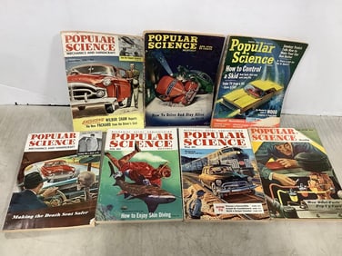 Vintage Popular Science Books (1940s-1960s)