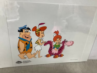 2000 Flintstones Cartoon Movie Cell (10.5inx12.5in)