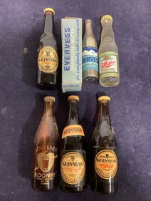 Vintage Mini Bottle Displays`