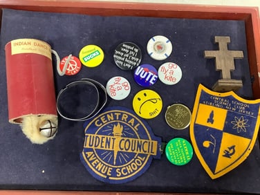 Vintage Pins, Patches, and more