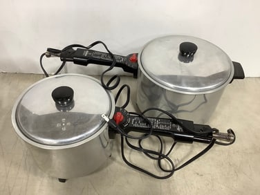 Sunbeam deep fryer/saucepans