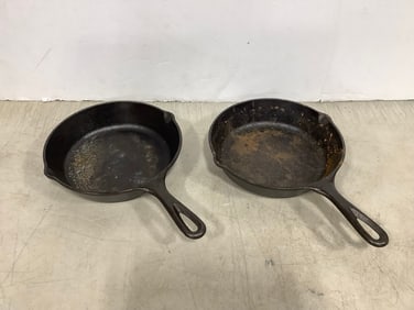 Cast iron pans