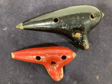 Vintage Wooden Flutes