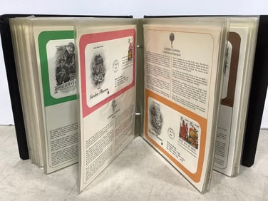 Vintage Album Full of First Day Covers