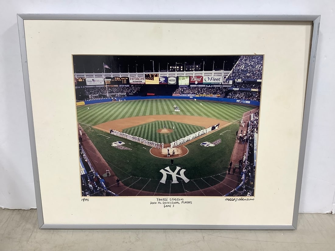 Framed Yankee Stadium 2000 Signed Photograph (11.5inx14.5in) (1 of 1)