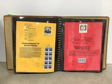 Vintage Commemorative Stamp Album