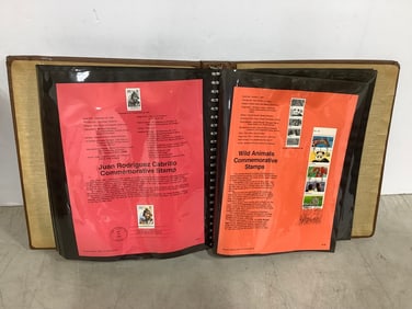 Vintage Commemorative Stamp Album