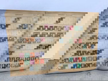 Vintage Paragon Stamp Album