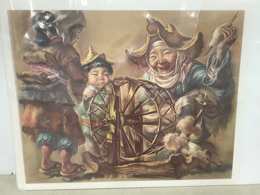 Virginia Dan Signed Art Print with COA (24.25inx30in) (1 of 3)