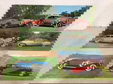 Vintage Harrahs Auto Cards