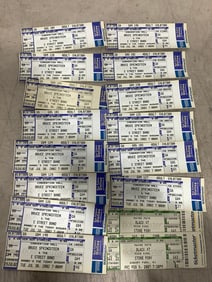 Bruce Springsteen Ticket Master Concert Tickets