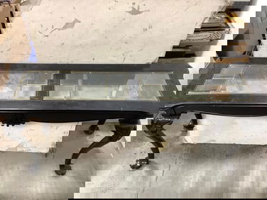 Long Glass Top Table (27inx59inx17in)