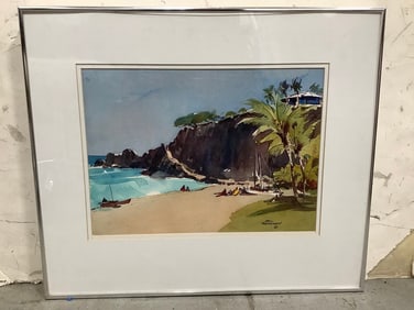 Framed Art Print by Vern Tremewen (18inx21in)