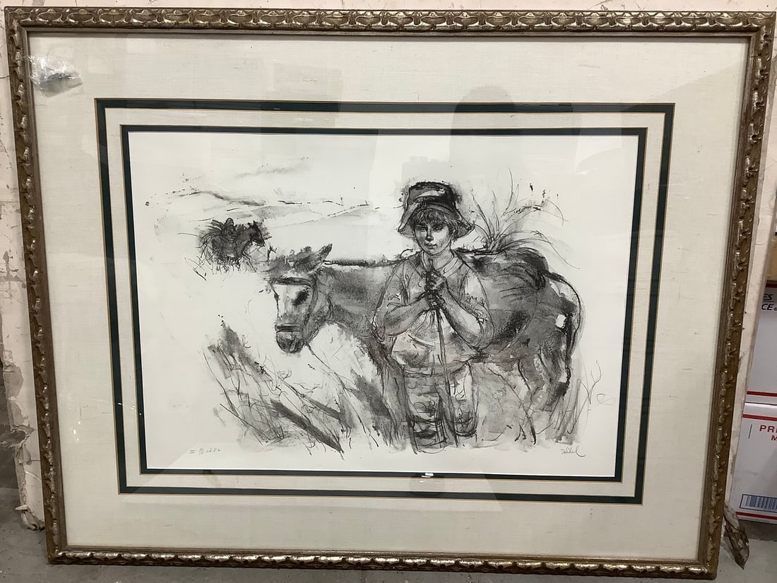 Framed Art Print Signed Michael Longo (28inx28in) (1 of 1)