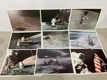 Vintage NASA Space Photos Apollo Missions