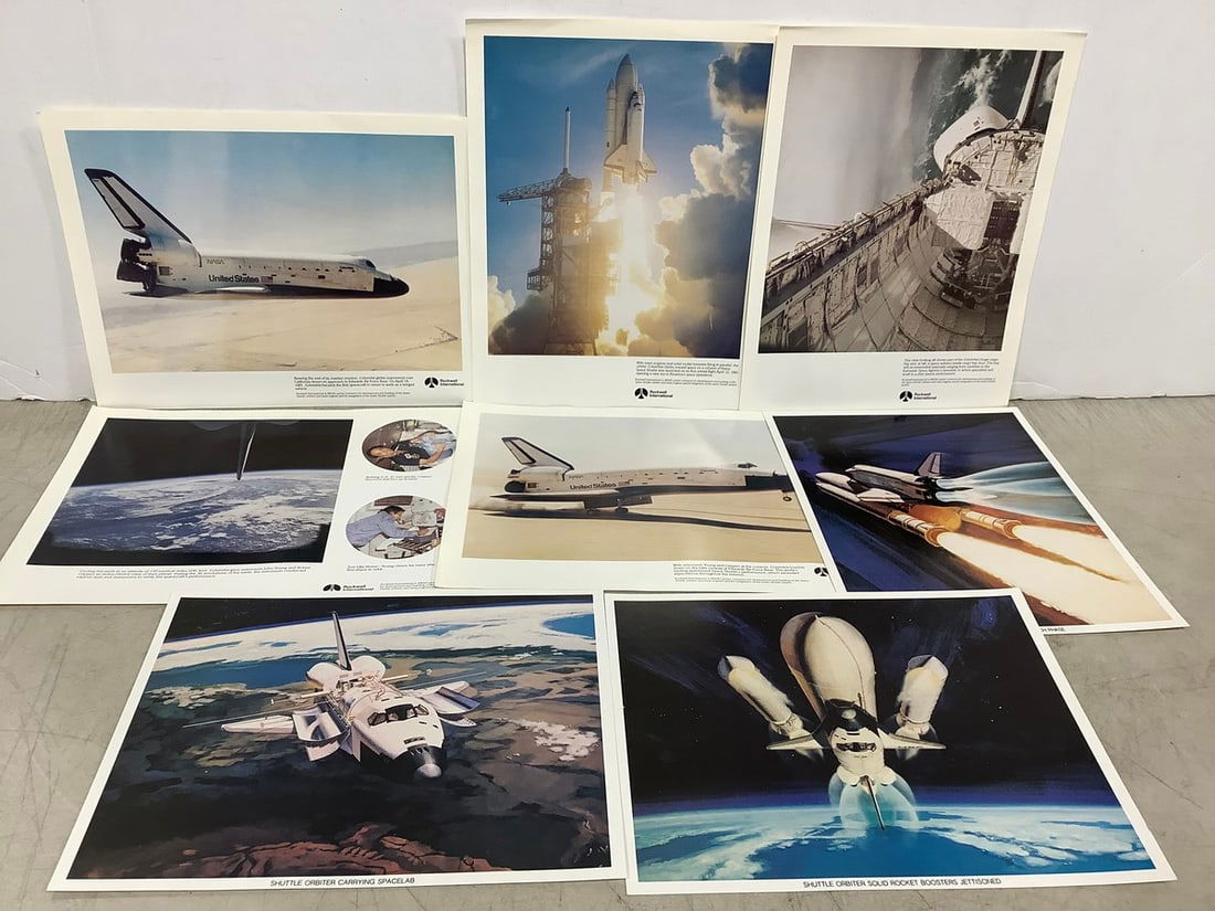Vintage NASA Space Shuttle Photos - Columbia (1 of 1)