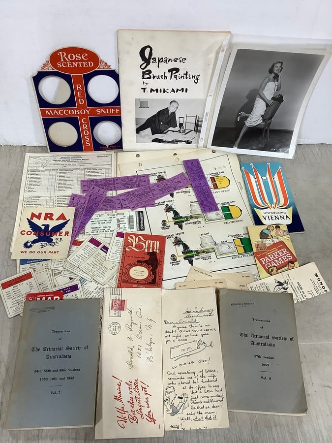 Vintage Ephemera, and Palasades Amusement Park Tickets: Vintage Ephemera, and Palasades Amusement Park Tickets
