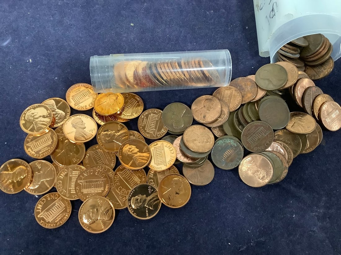Various Years Pennies: Various Years Pennies