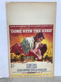 1968 Gone With the Wind original movie poster(14in.x22in.)