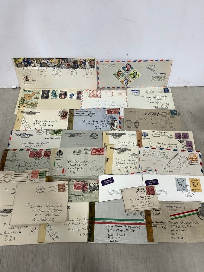 Vintage air mail envelopes (1 of 1)