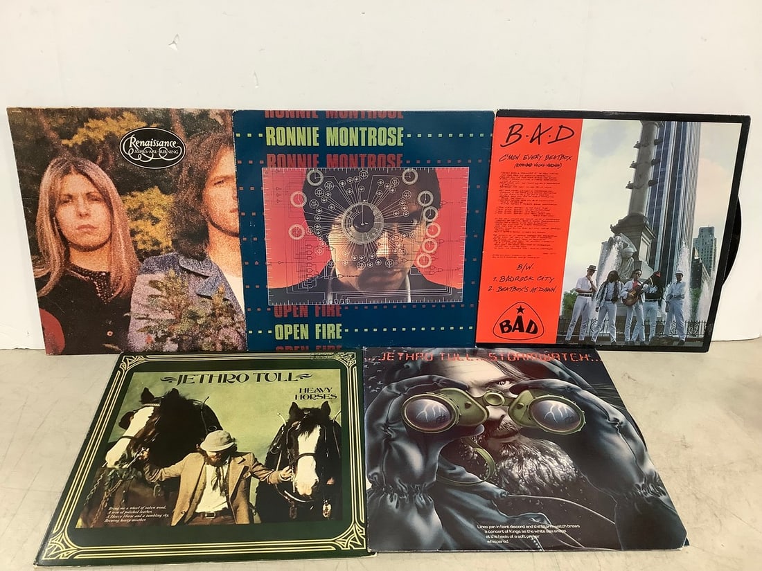 Vintage records(Ronnie Montrose, Jethro Tull, and more): Vintage records(Ronnie Montrose, Jethro Tull, and more)
