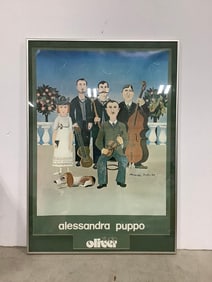 Alessandra Puppo framed art print(19in.x27in.)