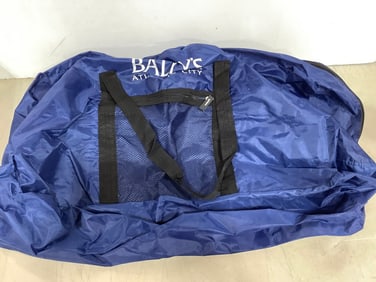 Large Bally's Atlantic City duffle bag