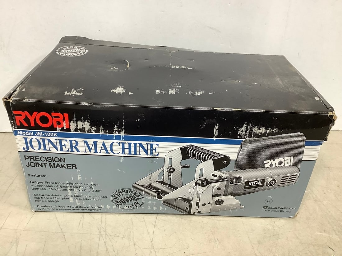 Ryobi Joiner Machine *new in box* (model - JM-100k): Ryobi Joiner Machine *new in box* (model - JM-100k)