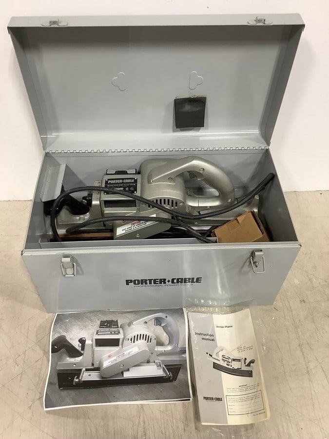 Porter Cable Versa-Plane Power Tool in Metal Case (1 of 1)