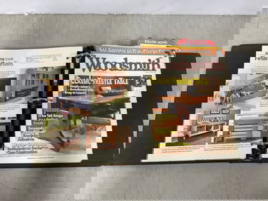 Vintage 1970s Woodsmith Woodworking Magazines
