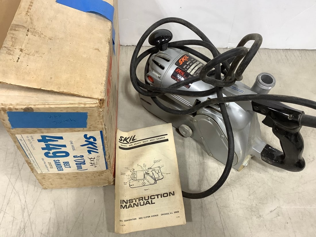 Skil 3'' belt sander in box(model:449) (1 of 1)