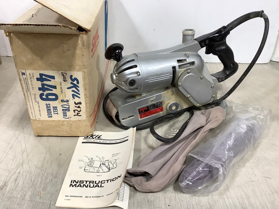 Skil 3'' belt sander in box(model:449) (1 of 1)