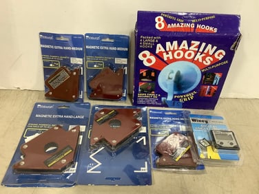 Wixey digital angle gauge, magnetic hands, and more
