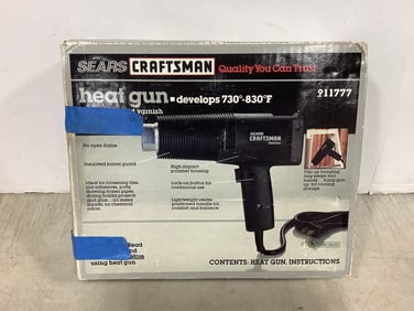 Craftsman heat gun