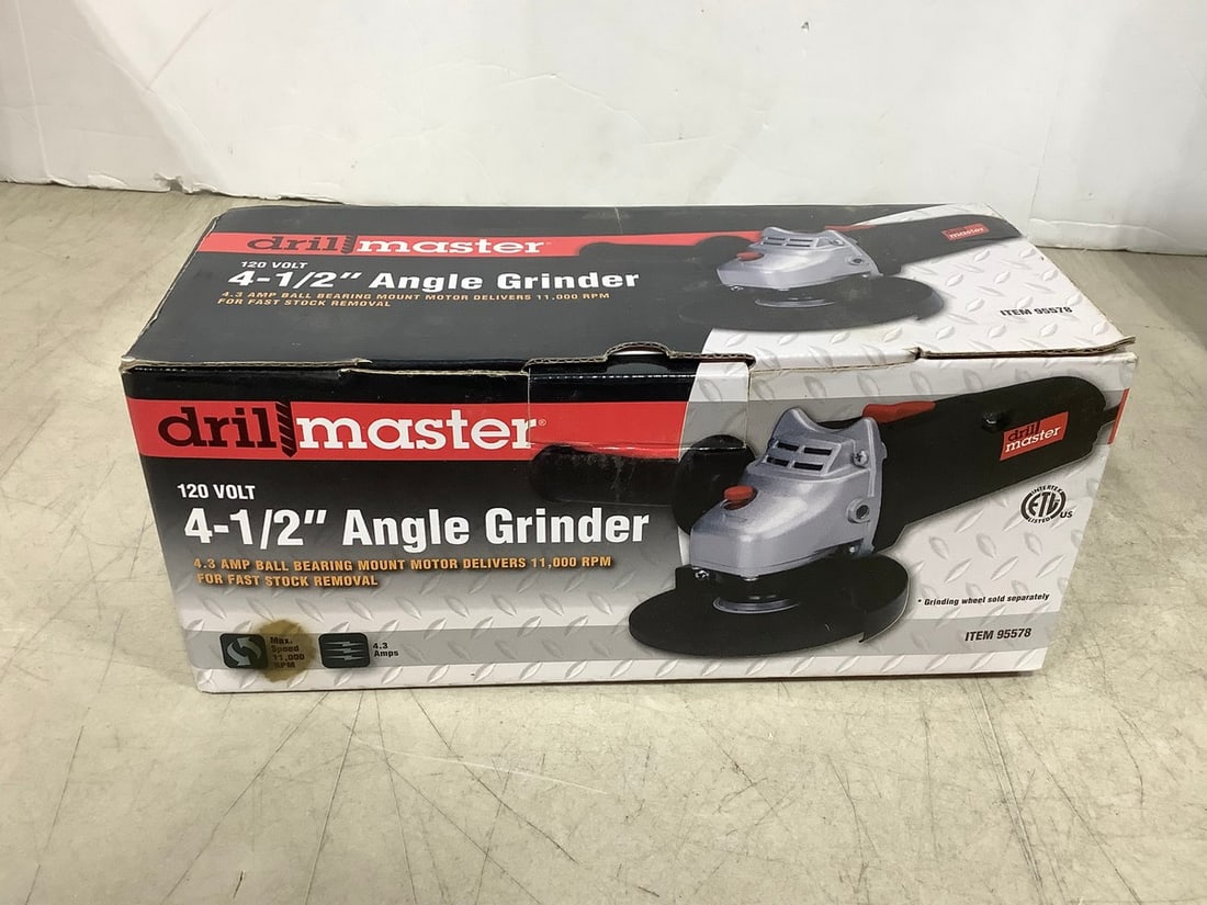 Drill Master 4.5'' angle grinder (1 of 1)