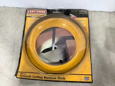 Craftsman 80in. smooth cutting bandsaw blade