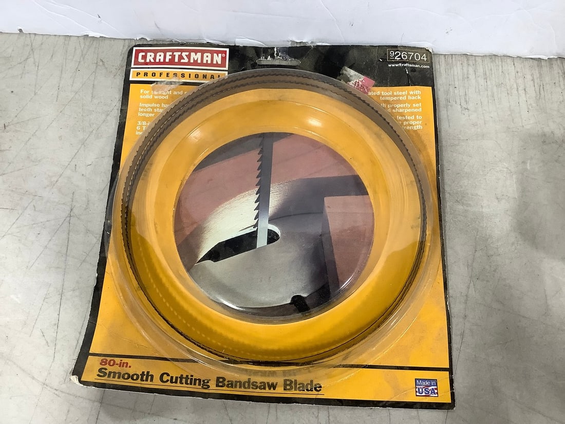 Craftsman 80in. smooth cutting bandsaw blade (1 of 1)