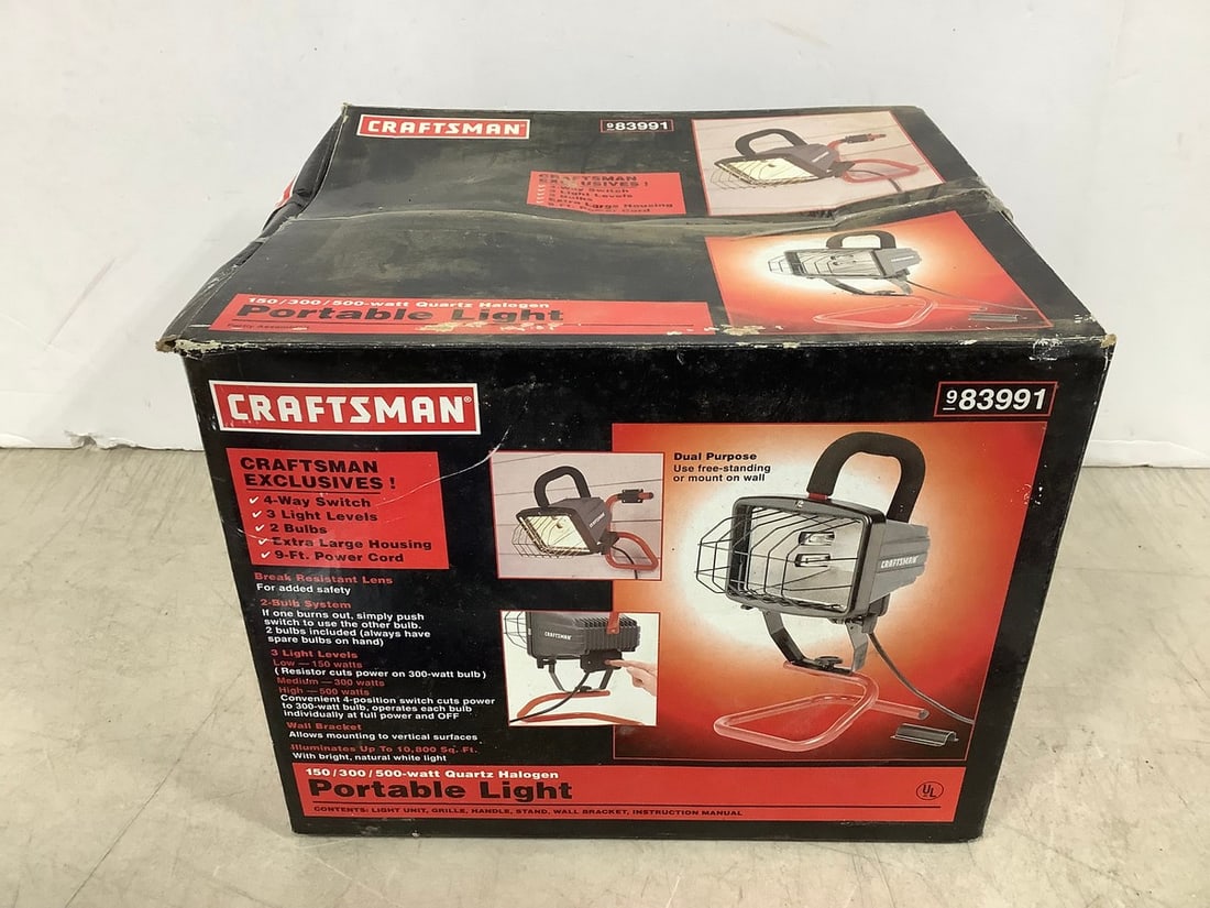 Craftsman portable light in box (1 of 1)