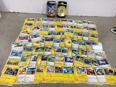 Various Pokemon cards