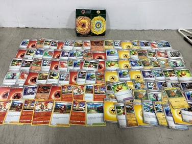 Various Pokemon cards