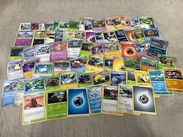 Various Pokemon cards