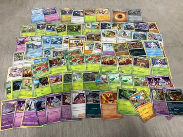 Various Pokemon cards