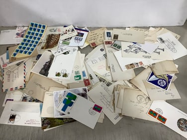 Vintage stamps and letters