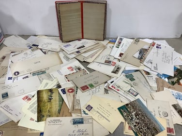 Vintage letters, postcards, and more