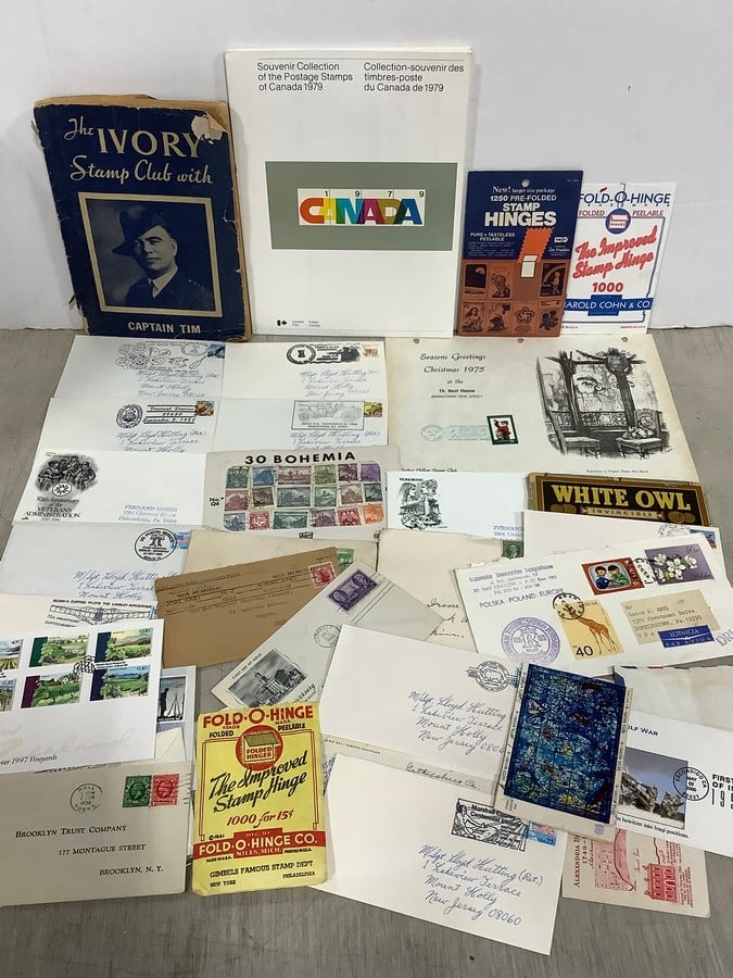 Vintage First Day Covers, stamp hinges, stamps, and more (1 of 1)