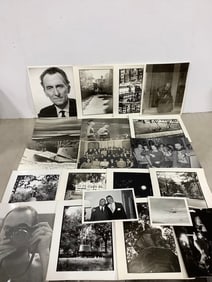 Vintage black and white photographs