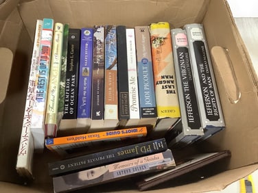 Vintage books(The Emperor of Ocean Park, The Last Angry Man, Promise Me, and more)
