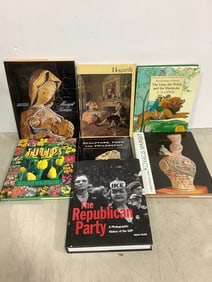 Various books(art books, political, and more)
